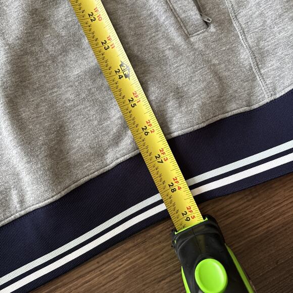 Extracurricular Golf Sweater 1/4 Zip Sz XL Gray Sportswear Logo Mock Neck - Picture 12 of 16